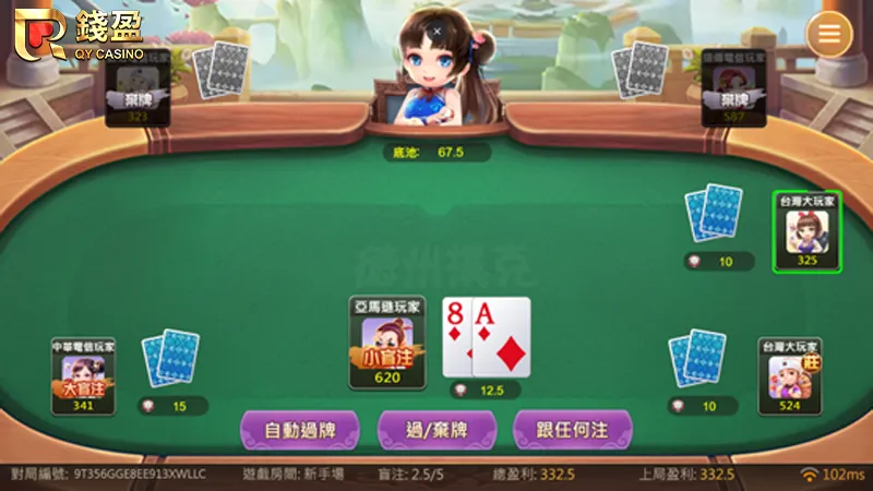 高端德州撲克技巧實測1|錢盈娛樂城