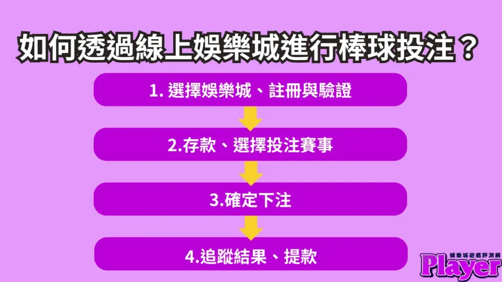 如何透過線上娛樂城進行棒球投注？