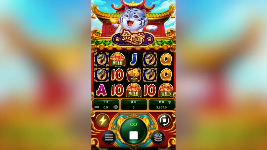 金虎爺：RG電子老虎機評價1