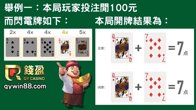 閃電百家樂玩法